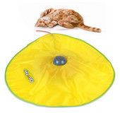 4 brzine Motion Undercover Mouse Fabric Moving Feather Interactive Pet Toy For Cat Kitty Automatic Electric Cat Toy Tanjur