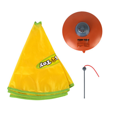 4 brzine Motion Undercover Mouse Fabric Moving Feather Interactive Pet Toy For Cat Kitty Automatic Electric Cat Toy Tanjur