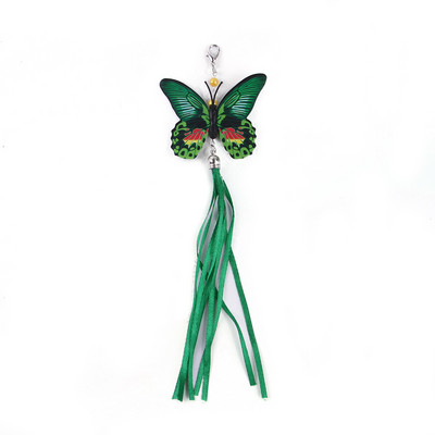 Cat Toys Replacement Feather Head Interactive Play Training Feather Refill Attachment Λούτρινη φούντα Teaser ραβδί για γάτες Προϊόντα για κατοικίδια