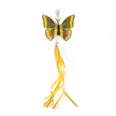 Cat Toys Replacement Feather Head Interactive Play Training Feather Refill Attachment Λούτρινη φούντα Teaser ραβδί για γάτες Προϊόντα για κατοικίδια