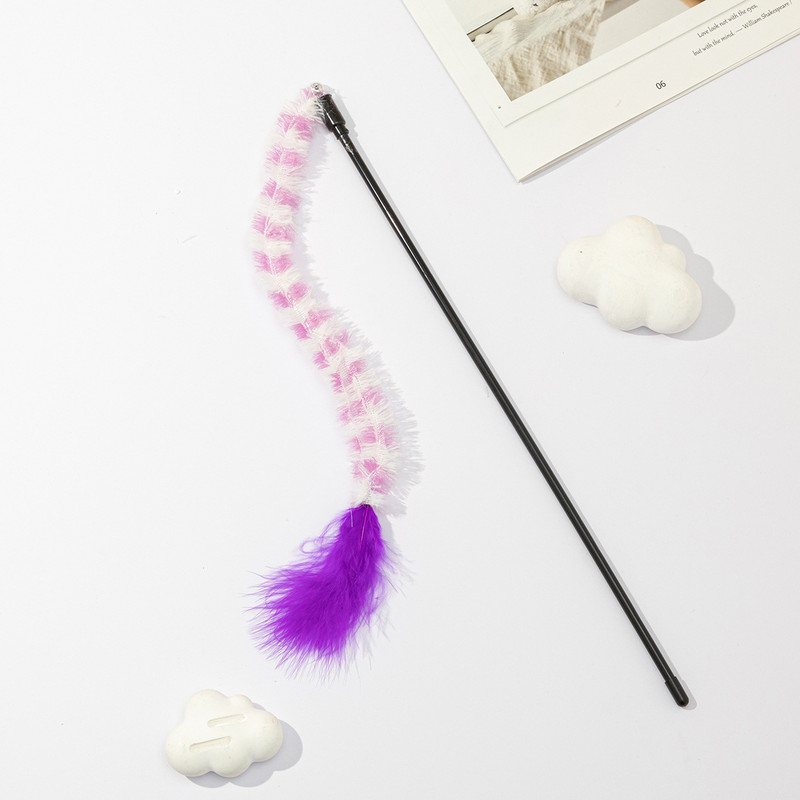 Προμήθειες για κατοικίδια Νέα παιχνίδια για γάτες Μπαστούνια αγκαλιάς για γάτες Φτερά Πλαστικές ράβδοι Νέα διαδραστικά ανακουφίζουν την πλήξη Παιχνίδια για κατοικίδια Αξεσουάρ για κατοικίδια