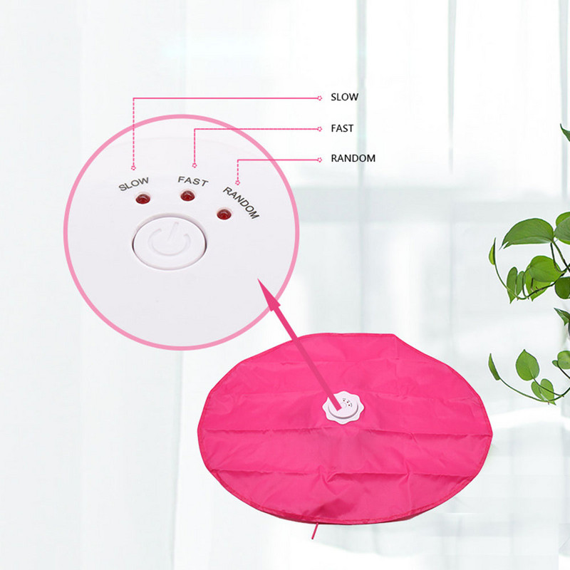 2 u 1 igračka za mačke Tajna tkanina Pokretni miš Perje maskote Pet Crazy Toy Cat Teaser Automatska interaktivna igračka za zabavu