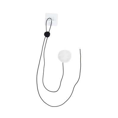 Simulatsioon linnukassi mänguasi, reguleeritava pikkusega rippuva ukse tüüp, kahepealine kassi kriimustusnöör Naljakas interaktiivne kasside mänguasi