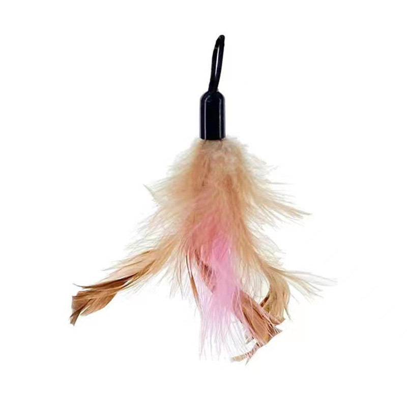 Παιχνίδια για γάτες Διαδραστικά εύκαμπτα σύρματα από χάλυβα Γατάκι Παιχνίδια Γάτες Παιχνίδι με φτερά Αντικατάσταση φτερού Self Hi Cats Πράγματα Αξεσουάρ Κατοικίδια