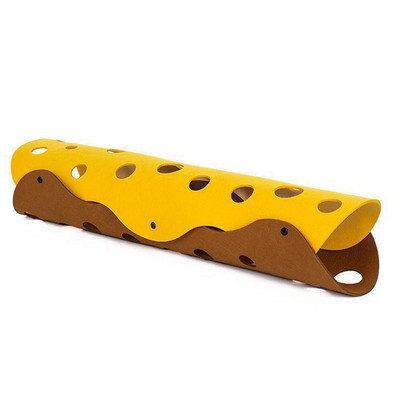 Γάτα σήραγγα παιχνίδι τσόχα σήραγγα Splicing παραμορφώσιμη φωλιά γατάκι Cat House Tunnel Διαδραστικό γατάκι παιχνίδι γάτας Πειράγμα παιχνιδιών γάτας προμήθειες