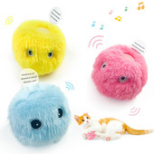 Pametne igračke za mačke Interaktivna lopta Mačja metvica Igračka za dresuru mačaka Igračke sa zvukom na dodir Pozivi Pribor za dresuru mačaka Igračka za mačke u tri boje