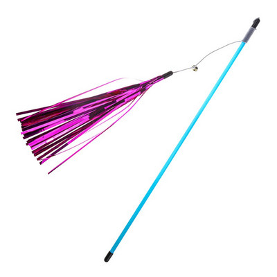 Naljakas lemmikloomade õngeritv, heli paberist kassitõukepulk mänguasi püüdja pulk kass Interaktiivsed mänguasjad ridva hiire mänguasi kassipoegade lemmikloomatarvete jaoks