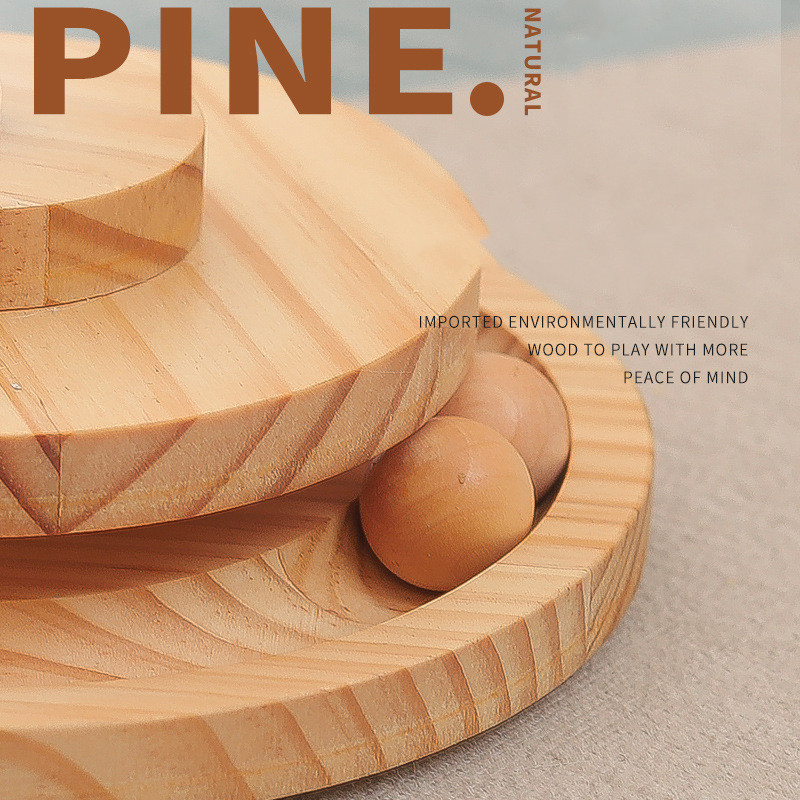 Čaša za ljuljanje, igračke za mačke, mačići, interaktivna igračka za mačke, dodaci za mačke, interaktivne hranilice za mačju hranu, drveni materijal