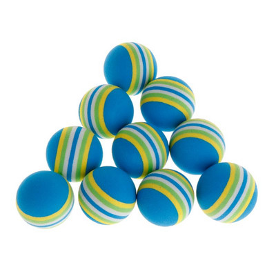 10 kom/set Rainbow Ball Igračke za kućne ljubimce EVA Soft Interactive Mačka Pas Štene Mačić Igrajte se Smiješni šareni darovi Loptice za žvakanje Proizvodi za kućne ljubimce