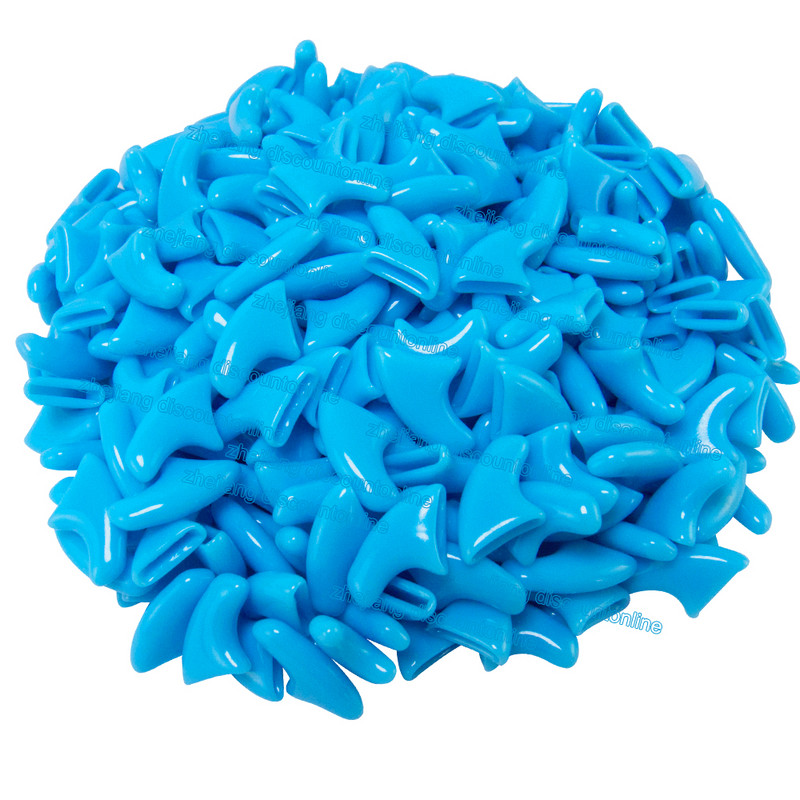 20 komada silikonskih mekanih kapica za mačje nokte/kandže za mačje šape/štitnik za nokte kućnih ljubimaca/navlaka za mačje nokte s besplatnim ljepilom i aplikatorom