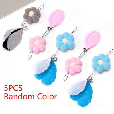 Cat Teaser Wands Interaktivni Cat Catcher Teaser Štap Štap Igračke na uvlačenje Trening Vježbanje Štap za pecanje Pribor za kućne ljubimce