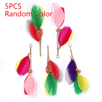 Cat Teaser Wands Interaktivni Cat Catcher Teaser Štap Štap Igračke na uvlačenje Trening Vježbanje Štap za pecanje Pribor za kućne ljubimce