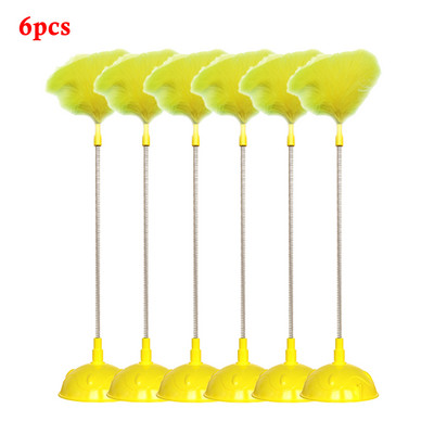 Interaktivna igračka za mačke Smiješno pero za mače Simulacija mačke Stick Teaser Pribor za mačke za kućne ljubimce Pribor za mačke sa super usisnom čašicom