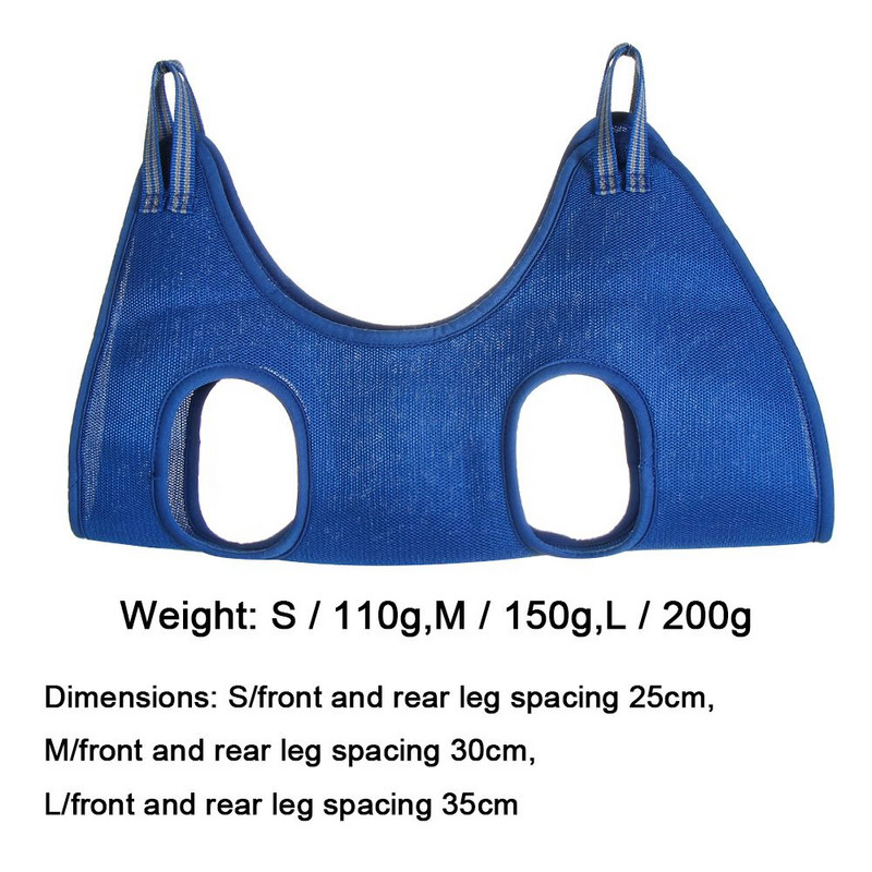 Kačių priežiūros hamakai Pagalbinis suvaržymo krepšys Naujas naminių kačių šunų nagų taisymas Beauty Hamakas Nagų segtukas kirpimo maudymosi krepšys