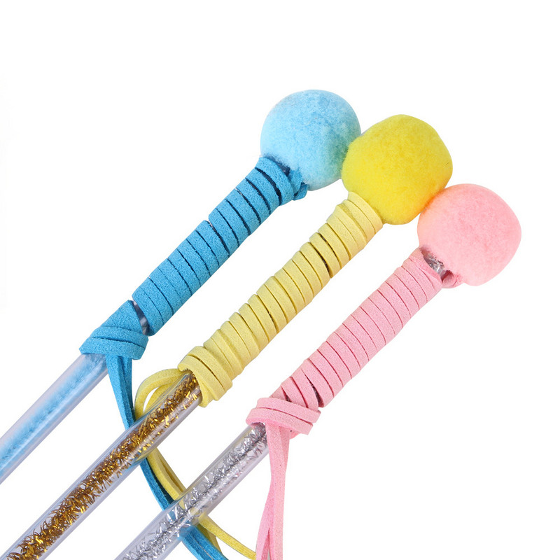 Προσομοίωση Λουλούδι Διαδραστικό παιχνίδι γάτας Αστείο ροζ λουλούδι με παιχνιδάκι με ραβδί γάτα καμπάνα για γατάκι που παίζει Teaser Ραβδί παιχνίδι για γάτες