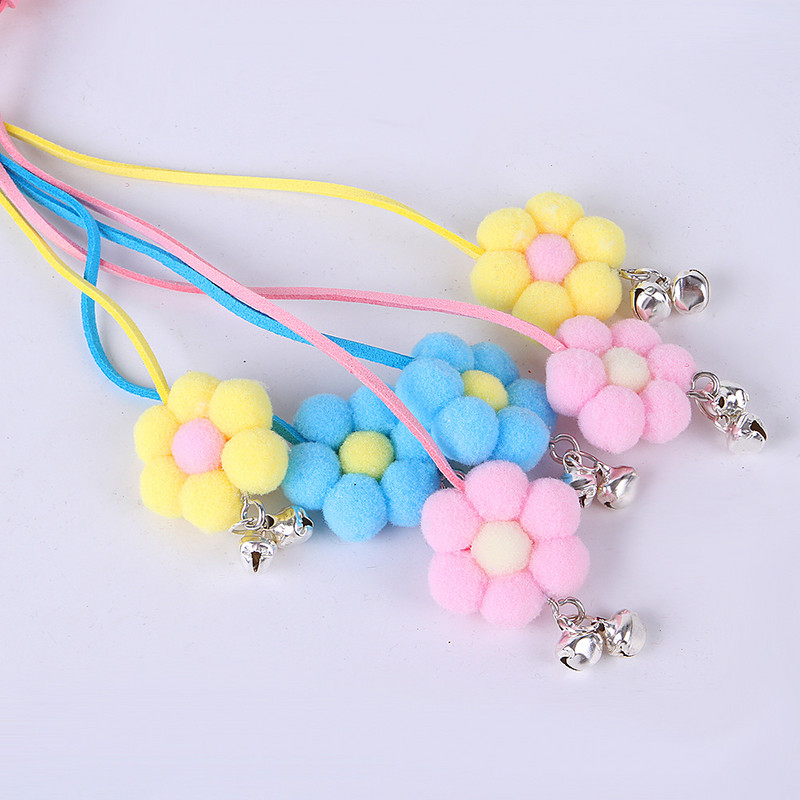 Προσομοίωση Λουλούδι Διαδραστικό παιχνίδι γάτας Αστείο ροζ λουλούδι με παιχνιδάκι με ραβδί γάτα καμπάνα για γατάκι που παίζει Teaser Ραβδί παιχνίδι για γάτες