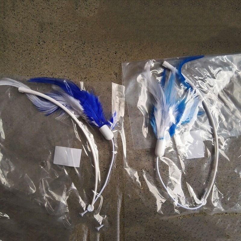 NUMAI Jucării pentru animale de companie cu pene pentru pisici Accesorii interactive amuzante electrice Jucărie rotativă multifuncțională cu pene Puzzle pentru animale de companie