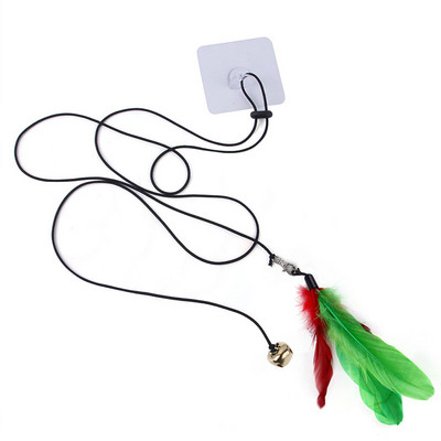 Viseći miš igračka za mačku koja poskakuje na vratima s podesivim elastičnim užetom od 55 inča, interaktivne igračke za mačke koje se sami igraju za kućne mačke