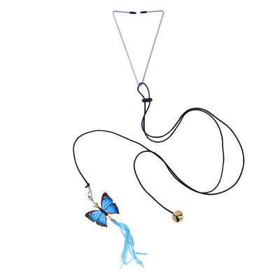 Viseći miš igračka za mačku koja poskakuje na vratima s podesivim elastičnim užetom od 55 inča, interaktivne igračke za mačke koje se sami igraju za kućne mačke