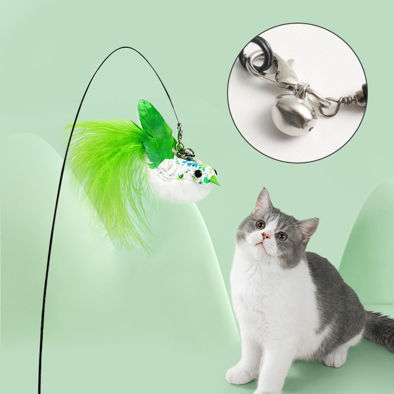 Iminapaga sulekassi mänguasi Vivid Simulation Lid Cat Teaser Mänguasi Naljakas interaktiivne jälitajakepp lemmikloomakass Juguetes Gatosele