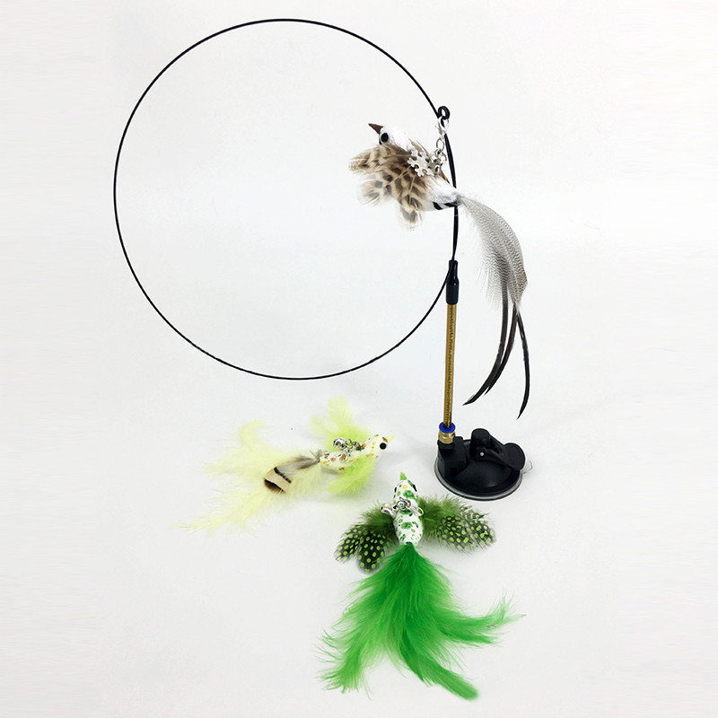 Iminapaga sulekassi mänguasi Vivid Simulation Lid Cat Teaser Mänguasi Naljakas interaktiivne jälitajakepp lemmikloomakass Juguetes Gatosele