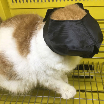 1PC котешки намордници Дишащи найлонови маски за лице за котенца Маски за баня против ухапване против надраскване Маска за подстригване Аксесоари за котки