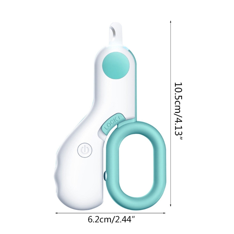 Lemmikloomade LED-valgusega küünekäärid vältige küünte ülelõikamist. Küünelõikurid Ohutu professionaalne küüntehooldus koerakasside jaoks Lemmikloomatooted LBS