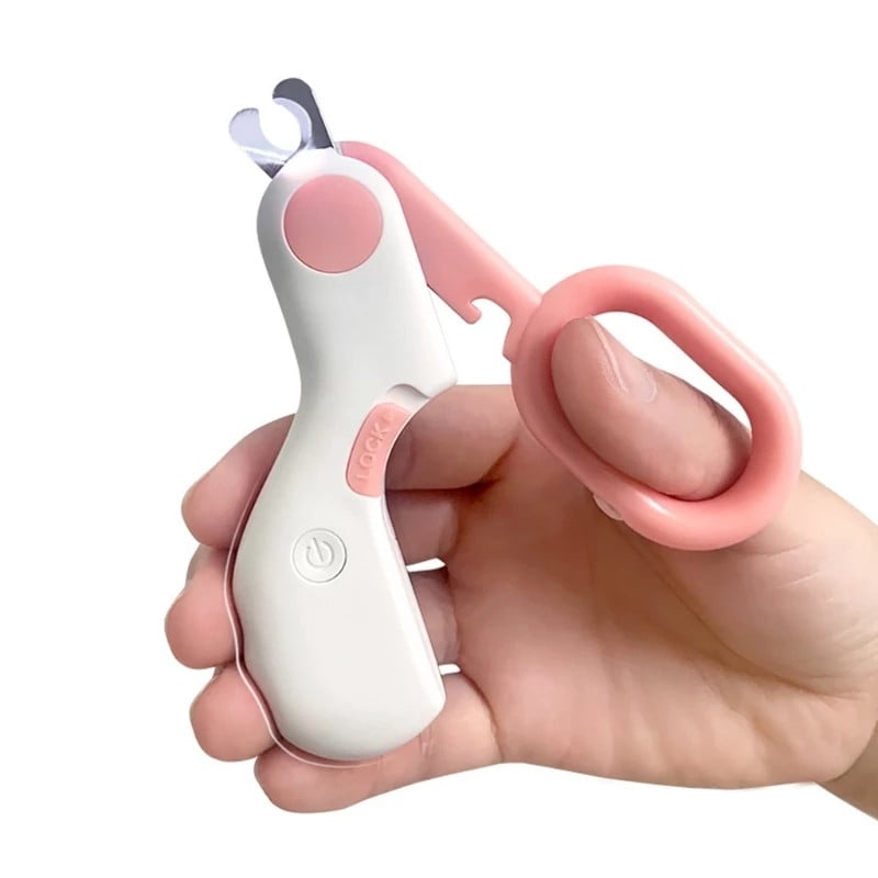 Lemmikloomade LED-valgusega küünekäärid vältige küünte ülelõikamist. Küünelõikurid Ohutu professionaalne küüntehooldus koerakasside jaoks Lemmikloomatooted LBS