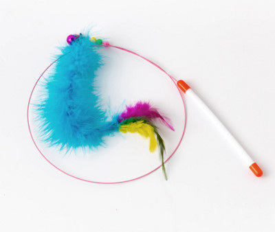 Štapići od žice od mačjeg perja Worm Teaser Wand Paket igračaka za mačke Igračke od mačjeg perja Punjenje za dražilice za mačje igračke