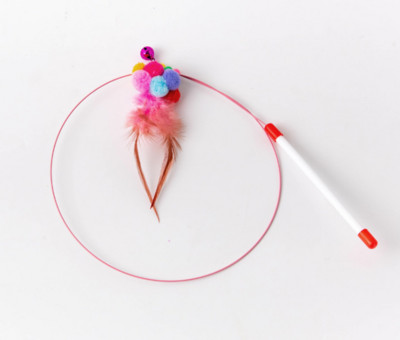 Štapići od žice od mačjeg perja Worm Teaser Wand Paket igračaka za mačke Igračke od mačjeg perja Punjenje za dražilice za mačje igračke