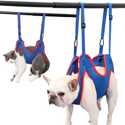Fixed Noose Cleaning Tools Puppy Shower Cat Restraint Bag Dog Bathing Package Pet Grooming Hammock Nail Trimming Helper