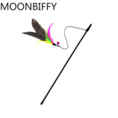 Funny Kitten Cat Teaser Interactive Toy Štap sa zvonom i perjem Igračke za mačke Teaser Interactive Toy Štap Pet Cats Toys Stick