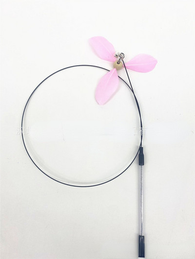 Interaktivna igračka za mačku Viseća vrata na uvlačenje Uže za mačje grebanje Miš Dugi štap Igračke od perja mačića za mačke u zatvorenom prostoru Igra Vježba