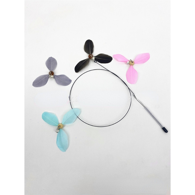 Interaktivna igračka za mačku Viseća vrata na uvlačenje Uže za mačje grebanje Miš Dugi štap Igračke od perja mačića za mačke u zatvorenom prostoru Igra Vježba