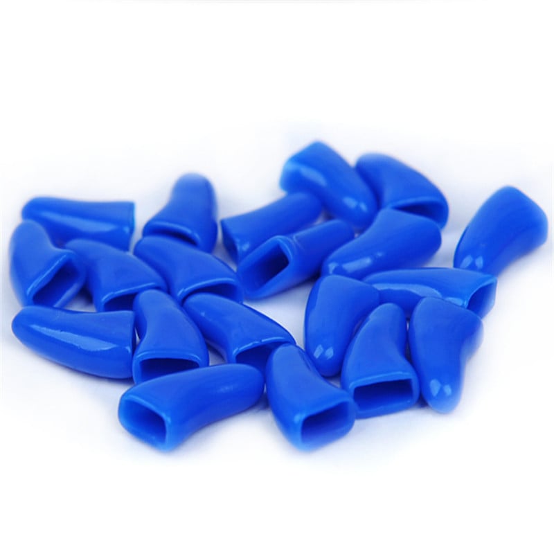 100 tk/partii Pehmed kassiküünekatted, kassikäpa küünis, lemmiklooma küünekaitse, kassiküünekate tasuta liimi ja aplikaatoriga 4 suurus