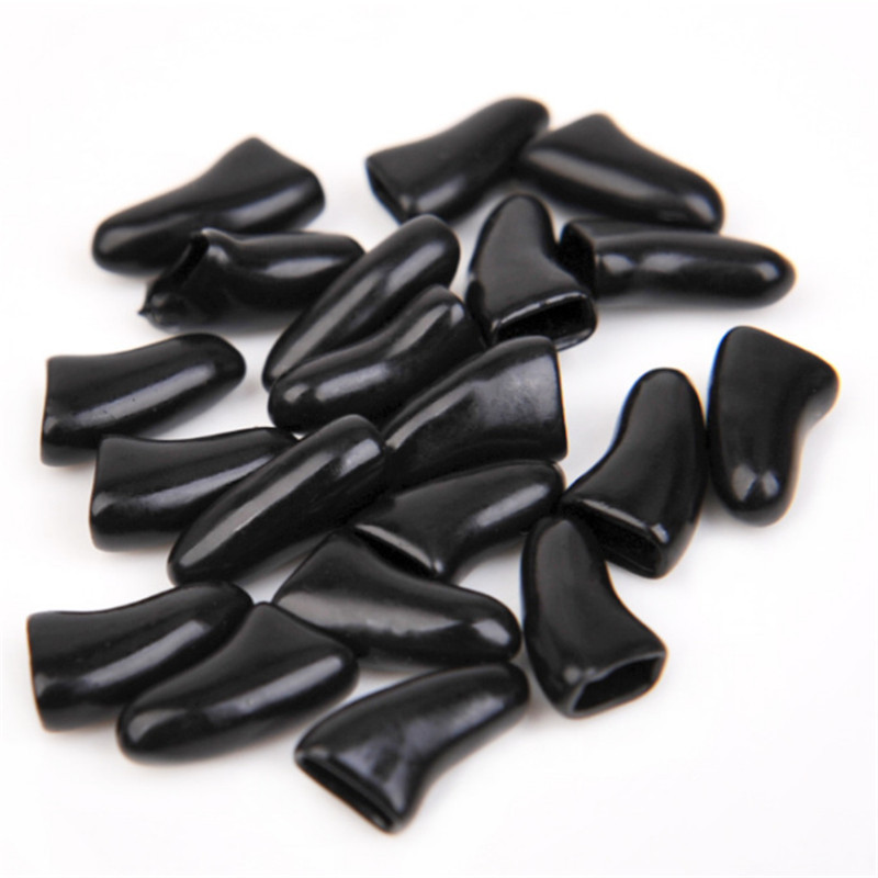 100 tk/partii Pehmed kassiküünekatted, kassikäpa küünis, lemmiklooma küünekaitse, kassiküünekate tasuta liimi ja aplikaatoriga 4 suurus