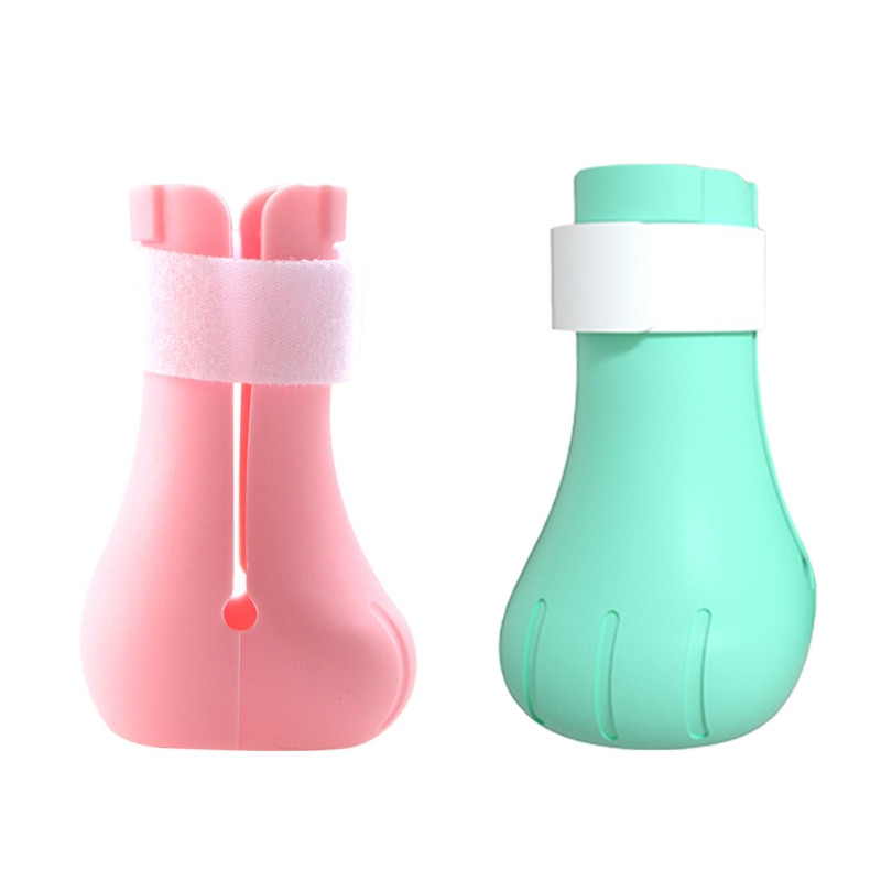 4 tk Hammustusvastane vannipesu Kassi küüniste kate Lõigatud küünte jalakate Lemmiklooma käpa kaitse kriimustusvastaste kasside kingade jaoks Saapad reguleeritavad