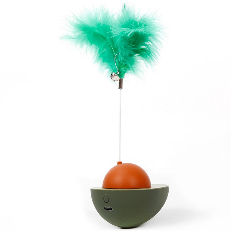 Interaktiivne kassimänguasi elektriline isepöörlev kassipoegade mänguasi kassikumm mänguasi kunstsulgpalli kassimänguasi lemmikloomatarvete kassipoegade pall