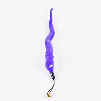 Αστείο παιχνίδι ραβδί γάτας αστείο ραβδί γάτας αντικατάσταση κεφαλής κάμπιας διαδραστική προπόνηση παιχνίδι παιχνιδιών προμήθειες για κατοικίδια