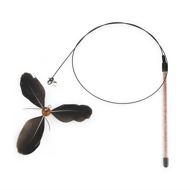 Kassipulk, pöörlev sulg Kassipulk, asenduspea kassimänguasi, naljakas kassipoeg, mängiv mäng Interaktiivne püüdmine lemmikloomatarbed