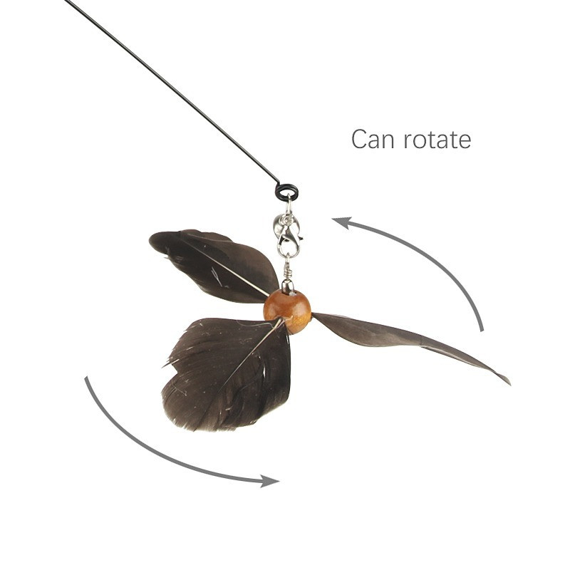 Kassipulk, pöörlev sulg Kassipulk, asenduspea kassimänguasi, naljakas kassipoeg, mängiv mäng Interaktiivne püüdmine lemmikloomatarbed