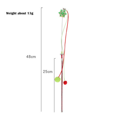 Naljakas kassipulgamänguasi Värvilised jõulukaunistused ja kellukesed Lemmiklooma interaktiivne mänguasi kassidele Teaser Kassipoegade mänguasi Lemmikloomatarvikud