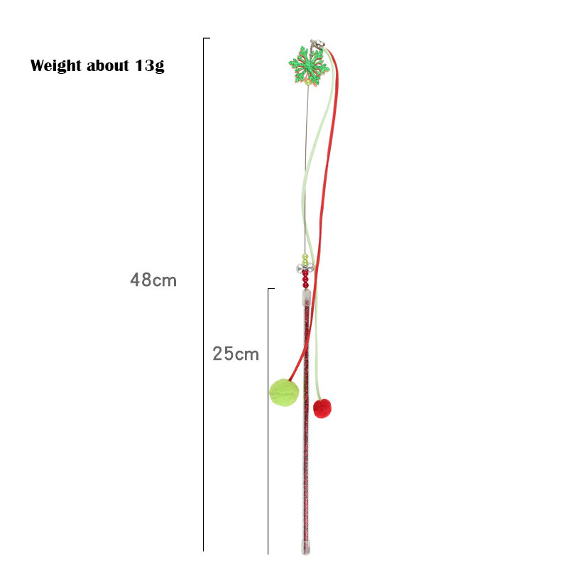 Naljakas kassipulgamänguasi Värvilised jõulukaunistused ja kellukesed Lemmiklooma interaktiivne mänguasi kassidele Teaser Kassipoegade mänguasi Lemmikloomatarvikud