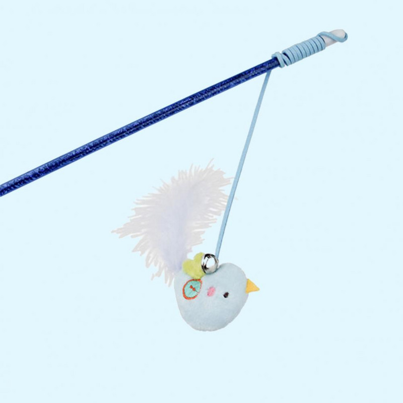 Chic Cat Teaser Igračka otporna na ugriz Mekana Cat Teaser Pet Kitten Teaser Wand Toy