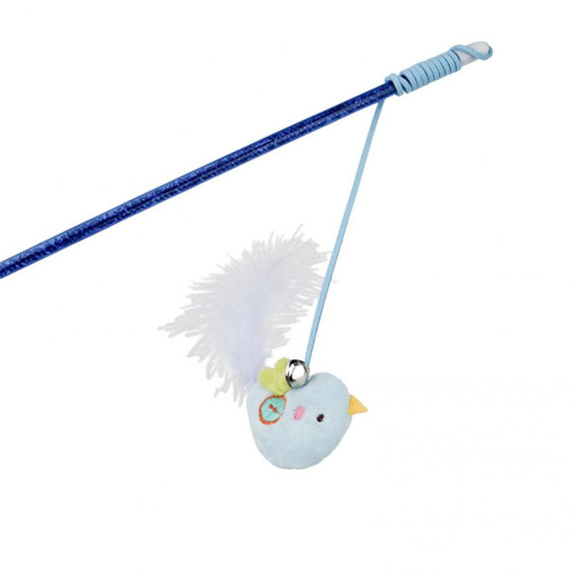 Chic Cat Teaser Igračka otporna na ugriz Mekana Cat Teaser Pet Kitten Teaser Wand Toy