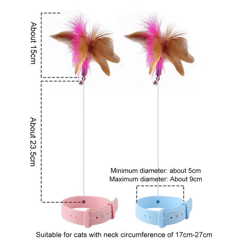 Silikonski mačić koji se igra sa štapom za zadirkivanje Interaktivne igre Igračke za dresuru s mačjim štapom Ogrlice s mačjim štapom Višenamjenski pribor za kućne ljubimce