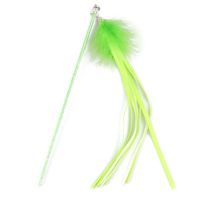 Ilus kassikepi tiib Plastist interaktiivne kassipulk võltssulgedega Kassipulgaga tutikepp kellukesega kassidele Aksessuaarid