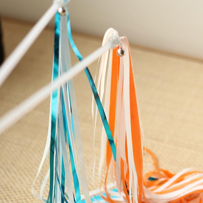 Dorakitten 1 kom Funny Cat Teaser Wand Kreativno interaktivno zvono Decor S kićankama Mačka Igračka Dresura mačaka Interaktivna igračka Oprema za kućne ljubimce