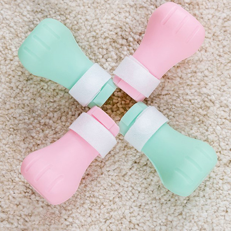 Hammustusvastane vannipesu Kassi küüniste kate Lõigatud küüned Jalakate Lemmiklooma käpa kaitse kriimustusvastaste kassijalatsite jaoks Saapad reguleeritavad