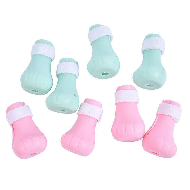 Hammustusvastane vannipesu Kassi küüniste kate Lõigatud küüned Jalakate Lemmiklooma käpa kaitse kriimustusvastaste kassijalatsite jaoks Saapad reguleeritavad